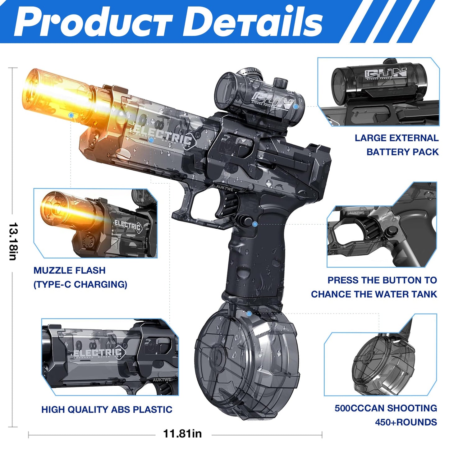 Woyuosn Aqua Shooter Hydro SplashStorm