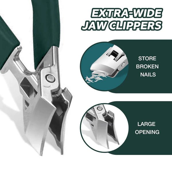 NailSharp™ - Professional Slanted Nail Clippers for Precise and Comfortable Nail Care - Kolazi