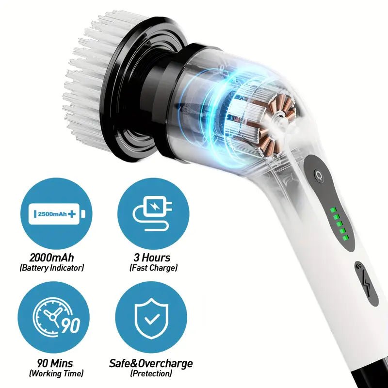 UltraClean 9X™ - 9 - in - 1 Electric Brush + Free Magic Brush - Kolazi