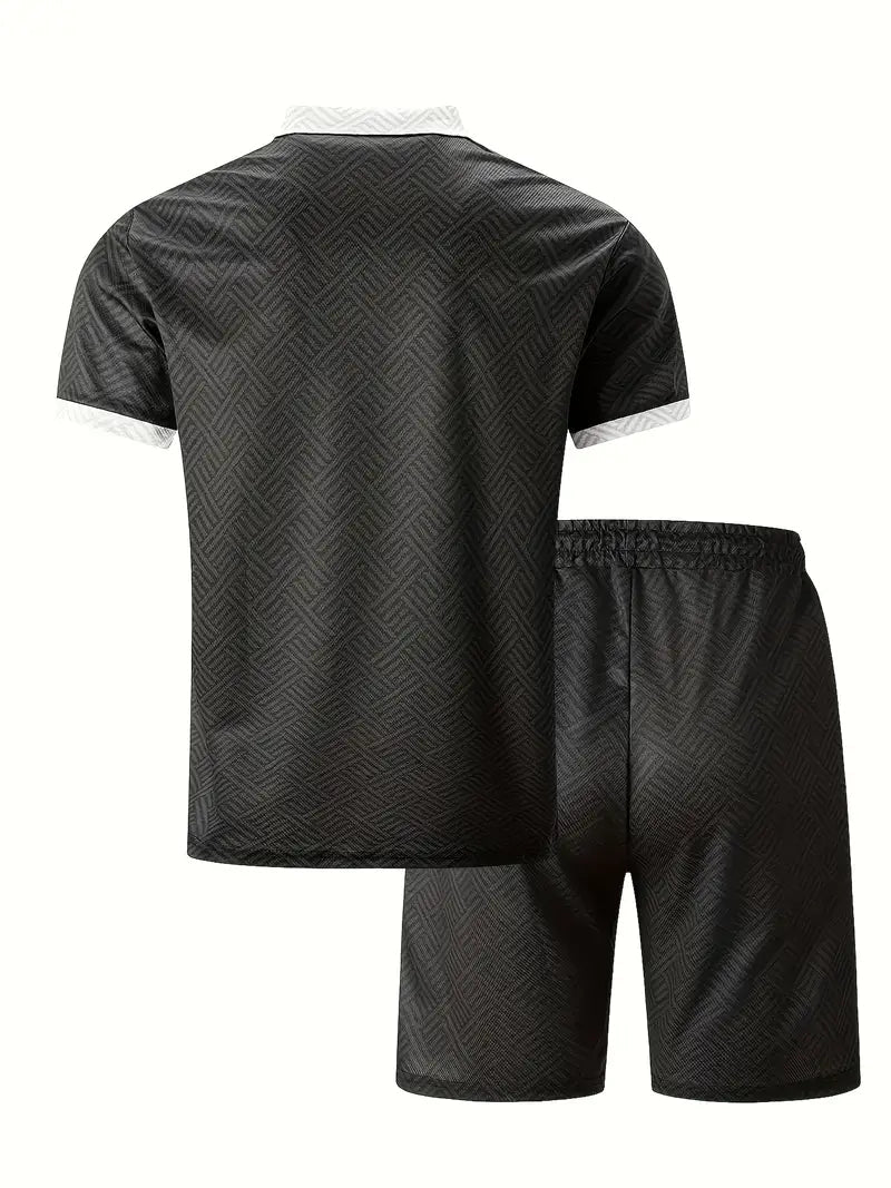 [BUY 1 GET 1 FREE] Barcelona Premium Shirt & Shorts Set - Kolazi