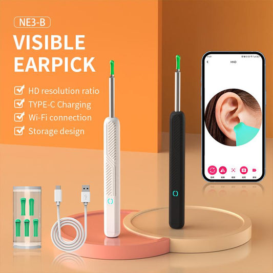 Wireless Otoscope Ear Wax Remover - Kolazi